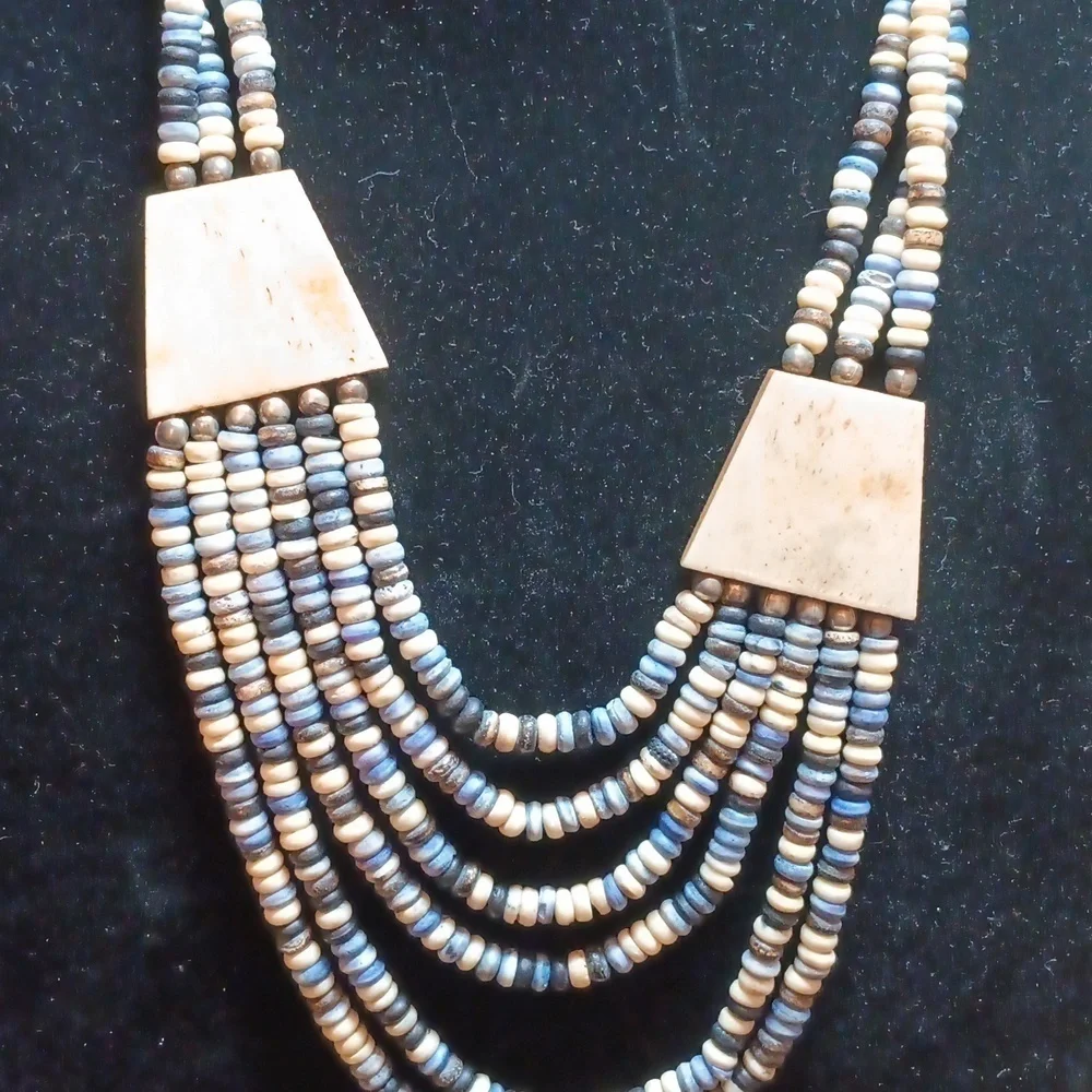 N/A beaded faux